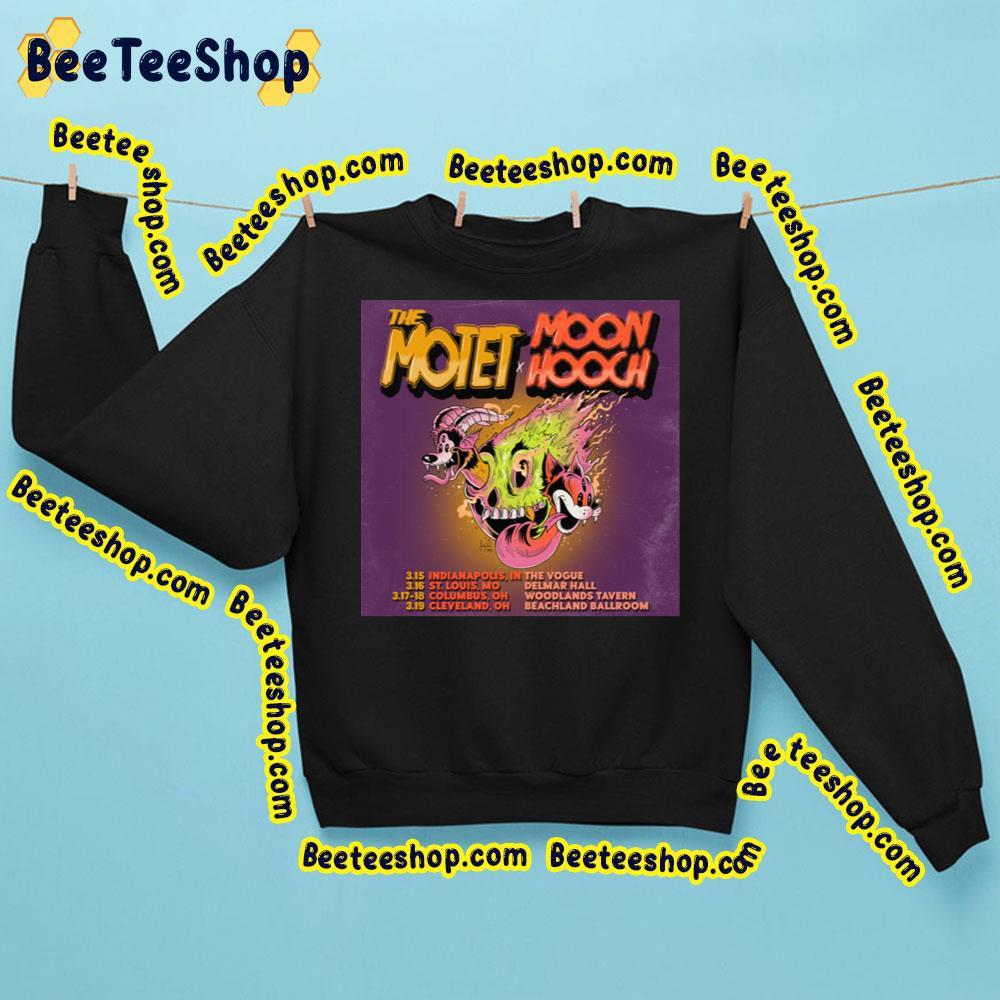 Moon Hooch Tour March 2023 Beeteeshop Trending Unisex Sweatshirt