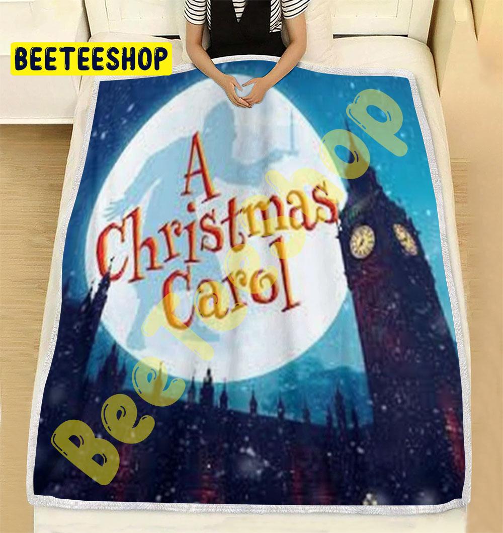 Moon Logo Scrooge A Christmas Carol Trending Blanket