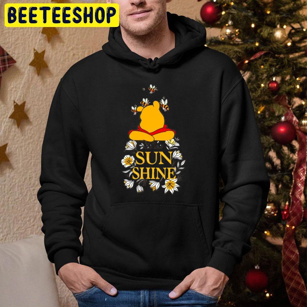 Motivational Bear Quote Winnie The Pooh A Very Merry Pooh Year Beeteeshop Trending Unisex Hoodie