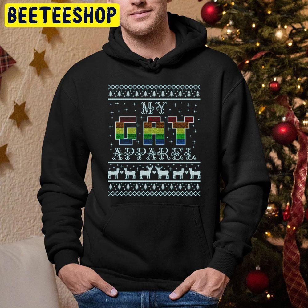 My Gay Apparel Christmas Beeteeshop Trending Unisex Hoodie