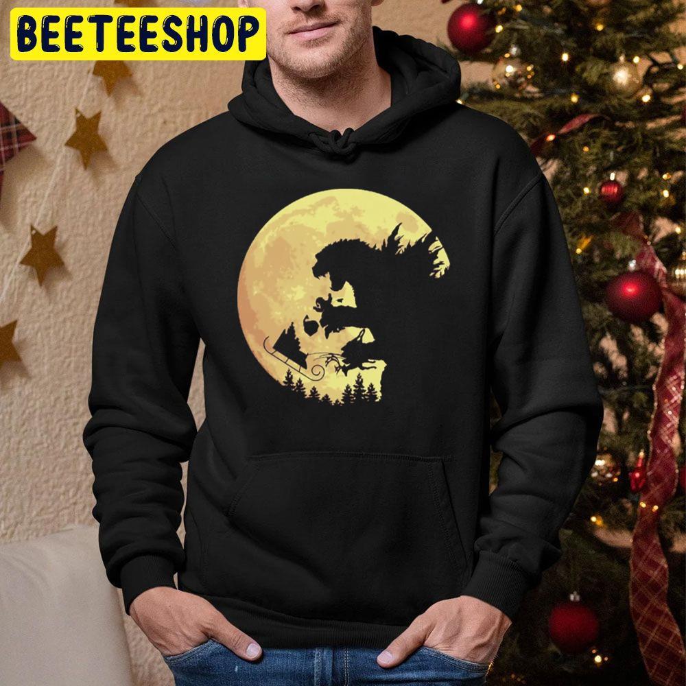 Noh Noh Noh Godzilla Christmas Beeteeshop Trending Unisex Hoodie