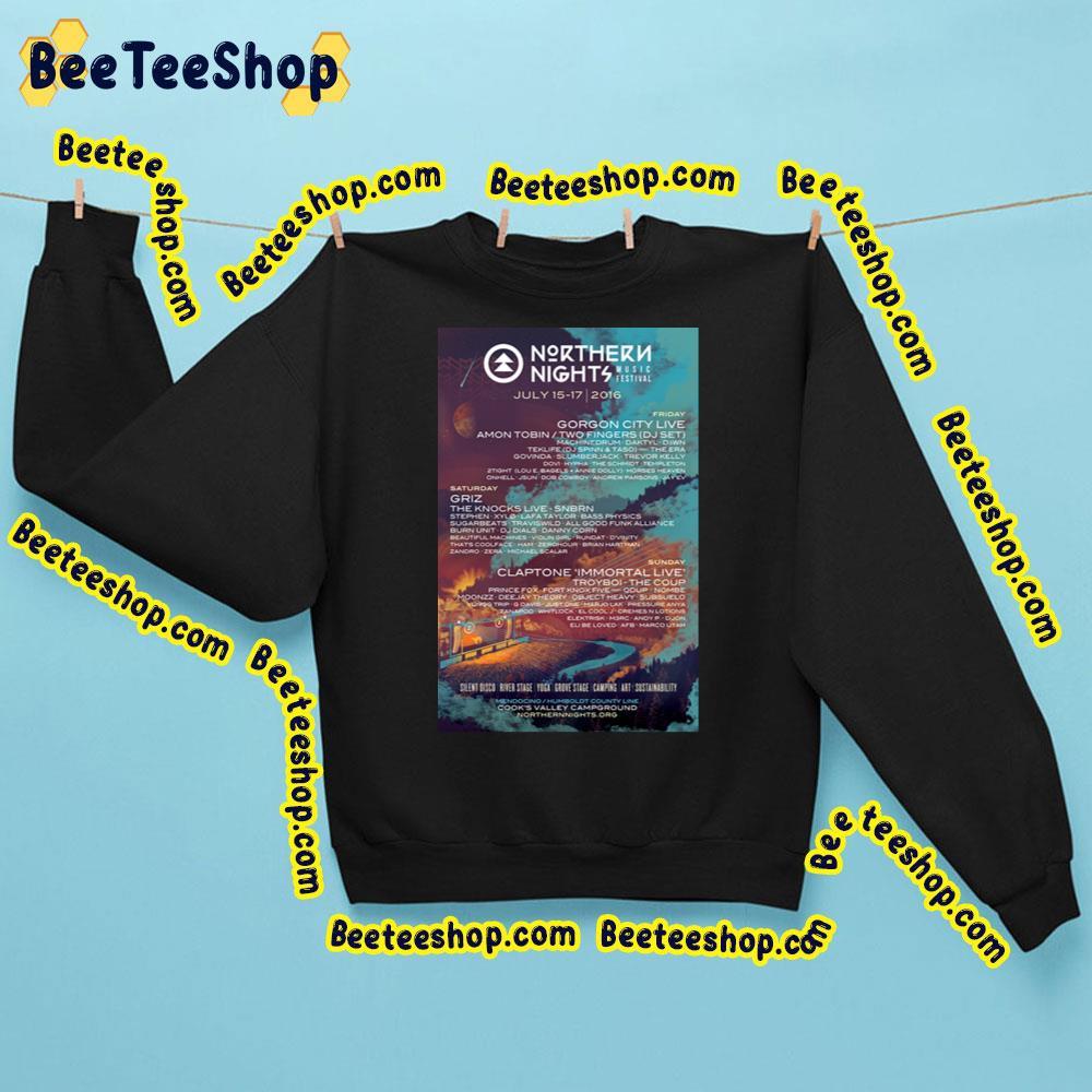 Northern Nights 2016 Beeteeshop Trending Unisex T-Shirt