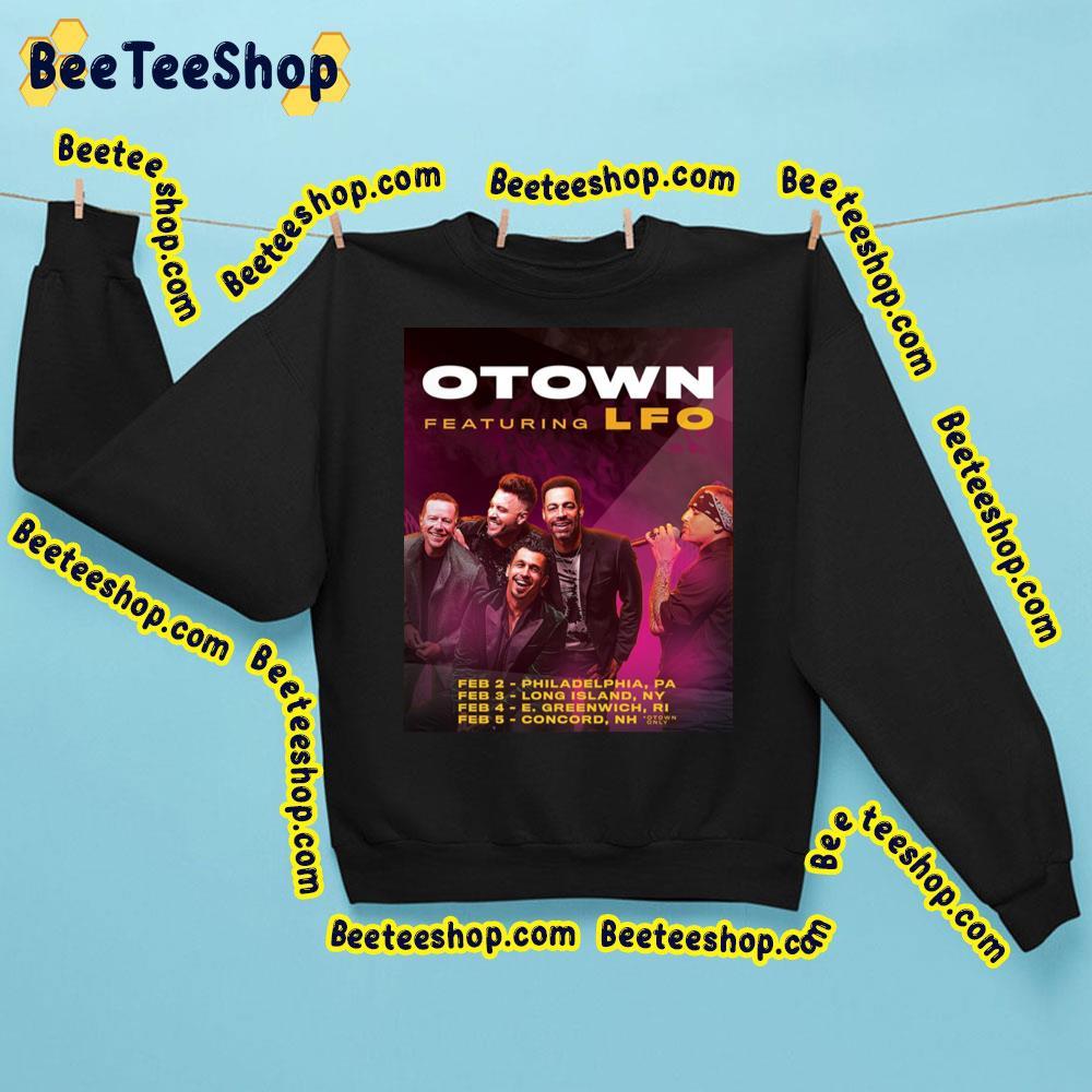 O-Town Featuring Lfo 2023 Tour Dates Beeteeshop Trending Unisex T-Shirt