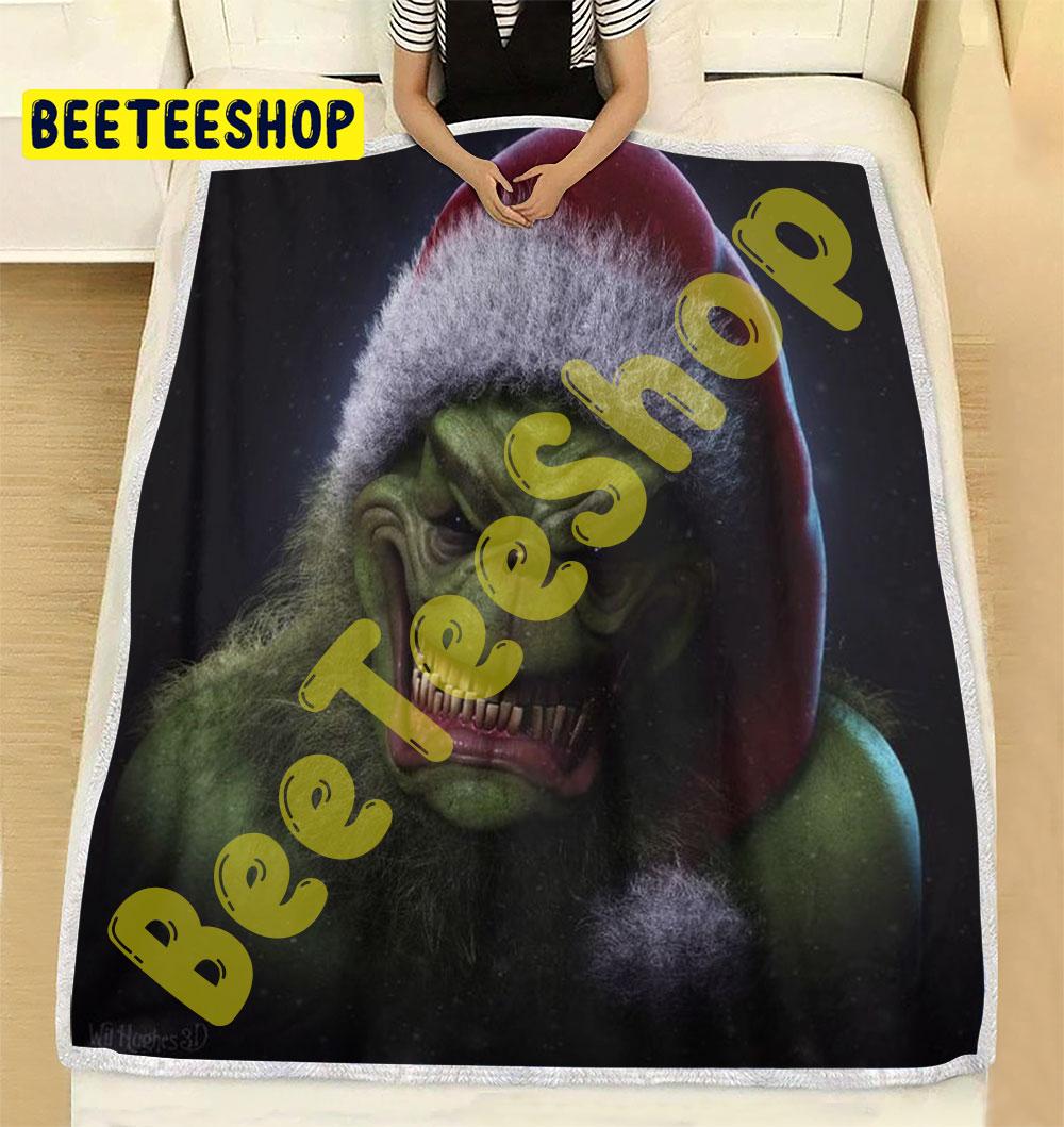 Oh No Grinch Trending Blanket