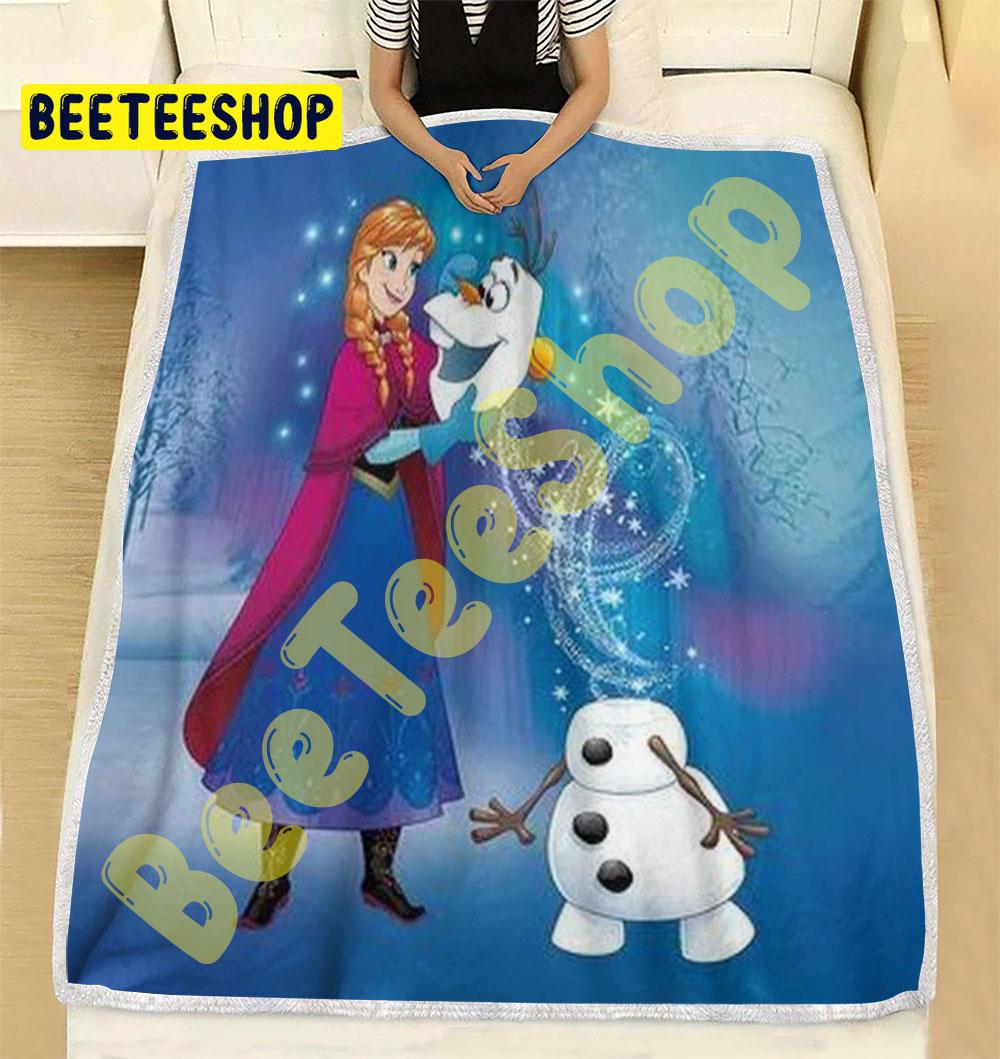 Olaf’s Frozen Adventure 10 Trending Blanket