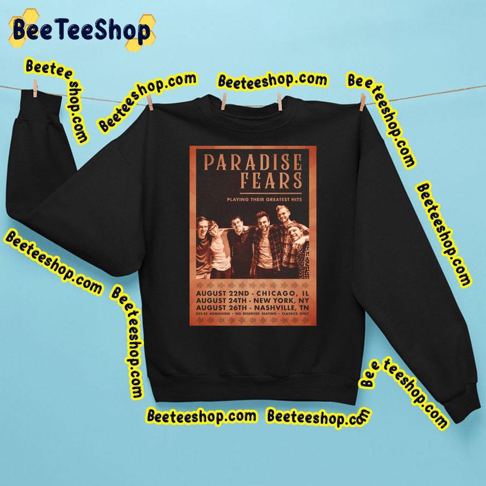 Paradise Fears Tour August 2023 Beeteeshop Trending Unisex Sweatshirt