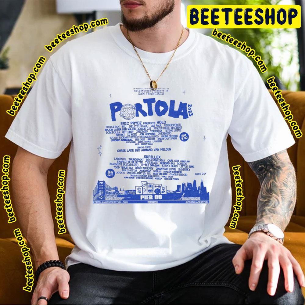 Portola Music Festival 2023 Beeteeshop Trending Unisex T-Shirt