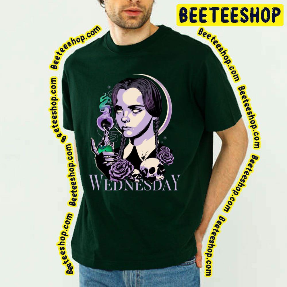 Purple Wednesday Halloween Unisex T-Shirt