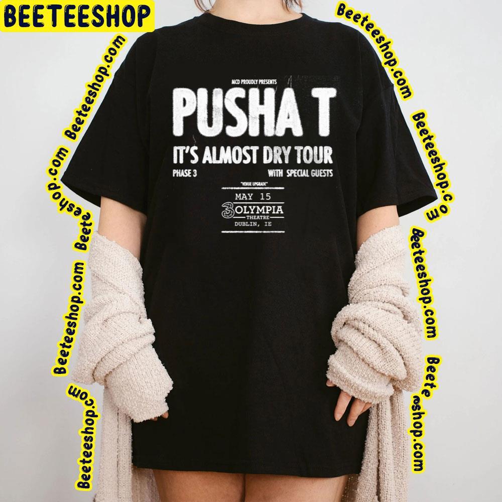 Pusha T Aug 2023 Tour Beeteeshop Trending Unisex T-Shirt