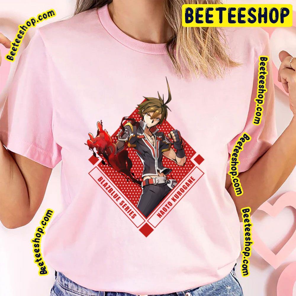 Red Naoto Kurogane Blazblue Unisex T-Shirt