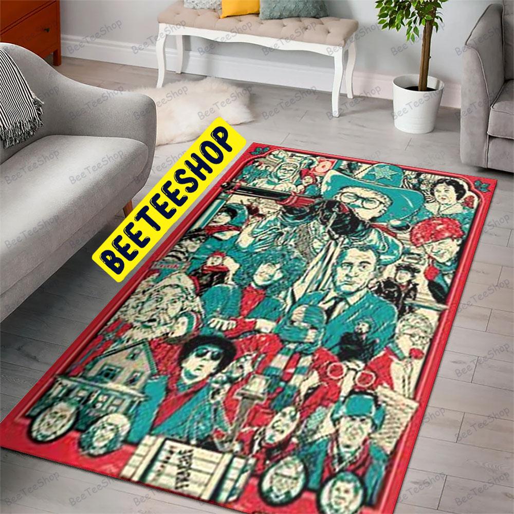 Retro Art A Christmas Story Christmas Trending Rug Rectangle