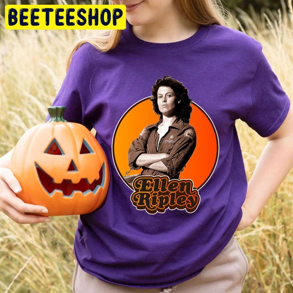 Retro Ellen Ripley Alien Tribute Halloween Beeteeshop Trending Unisex T-Shirt