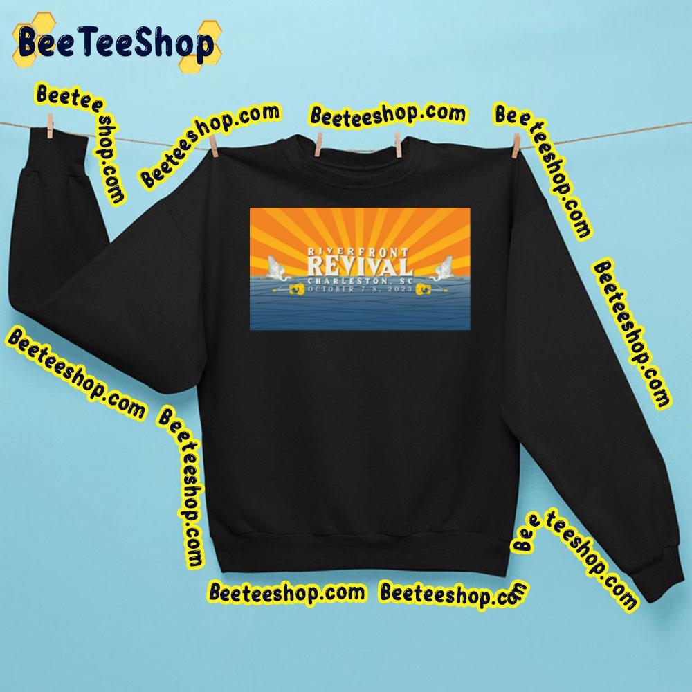 Riverfront Revival 2023 Oct Beeteeshop Trending Unisex Sweatshirt