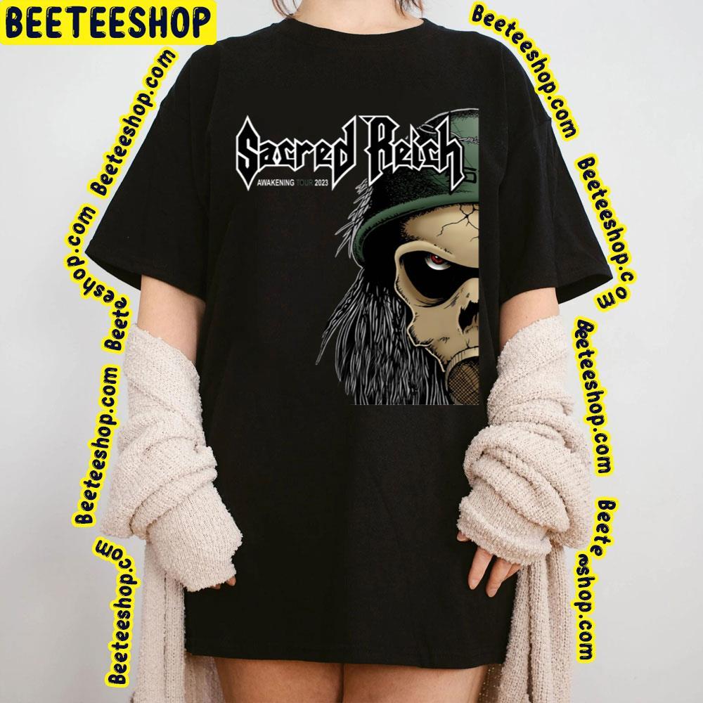 Sacred Reich Awakeing Tour 2023 Beeteeshop Trending Unisex T-Shirt