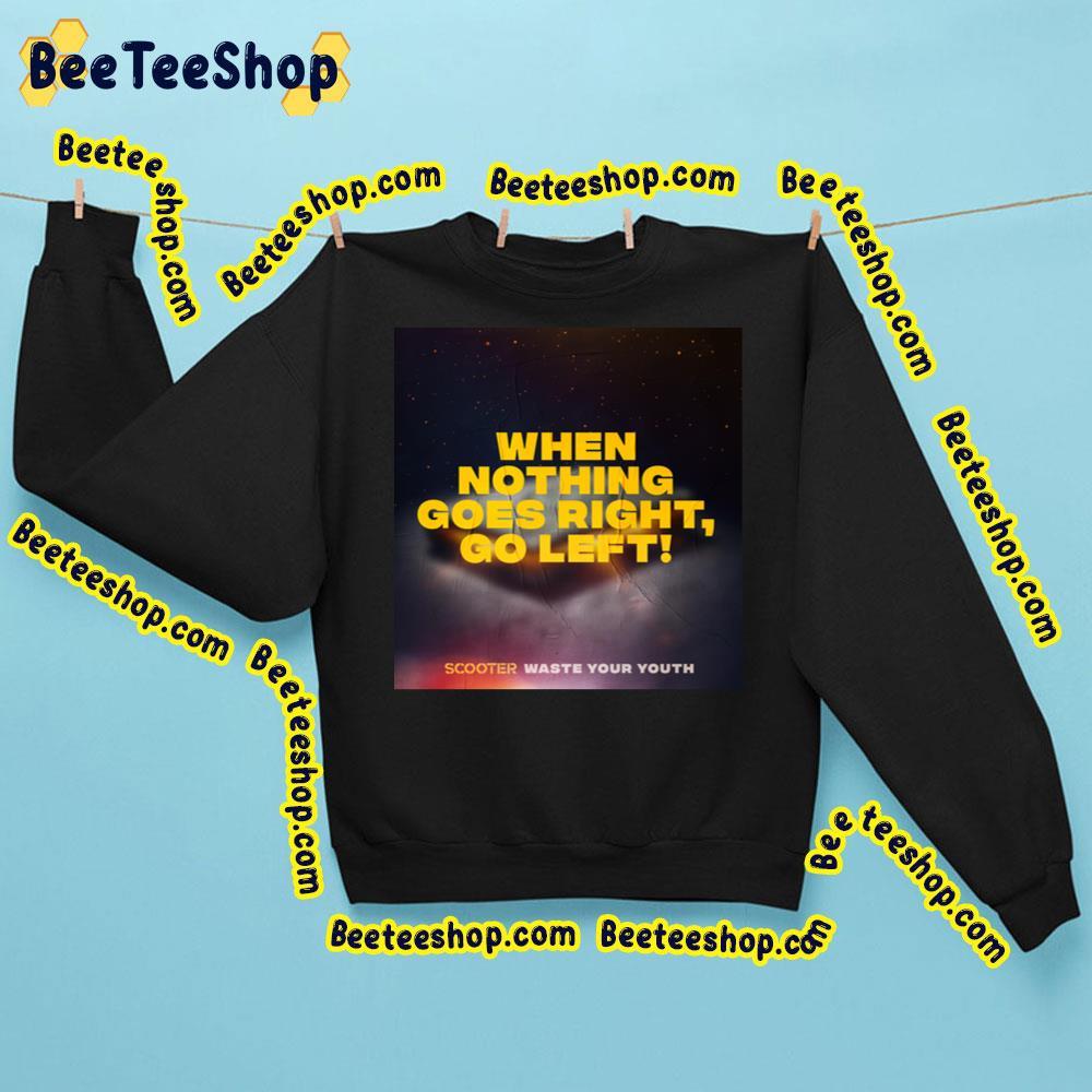 Scooter Waste Your Youth 2023 Beeteeshop Trending Unisex Sweatshirt