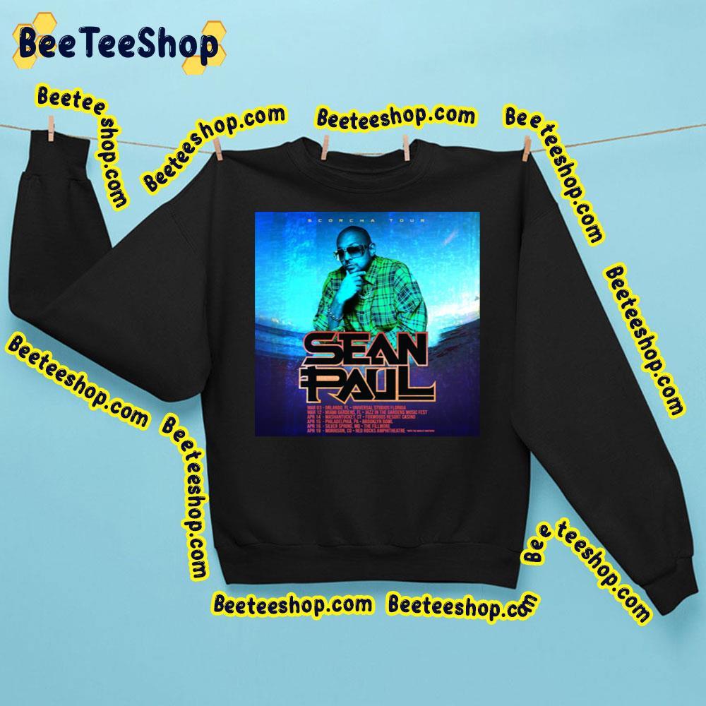 Sean Paul Scorccha Tour 2023 Beeteeshop Trending Unisex T-Shirt