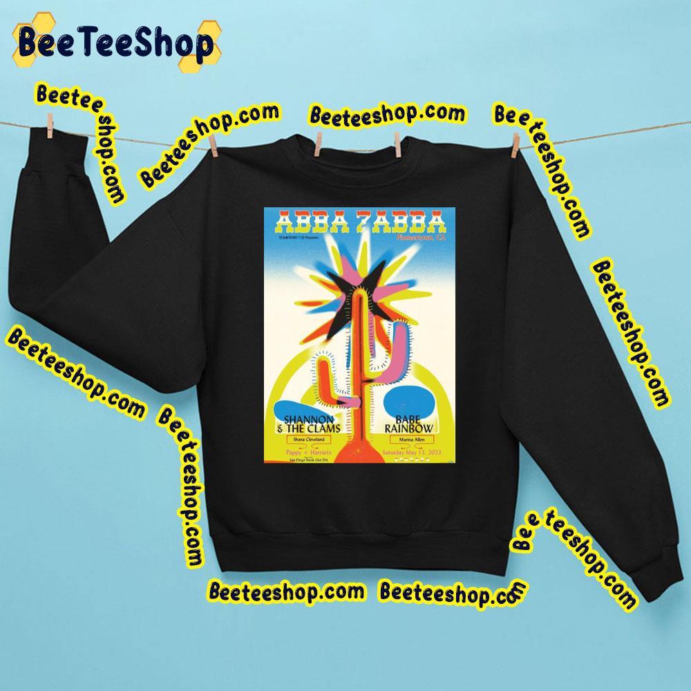 Shannon And The Clams Tour 13 May 2023 Abba Beeteeshop Trending Unisex Sweatshirt