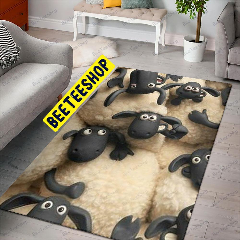 Shaun The Sheep The Flight Before Christmas 8 Trending Rug Rectangle