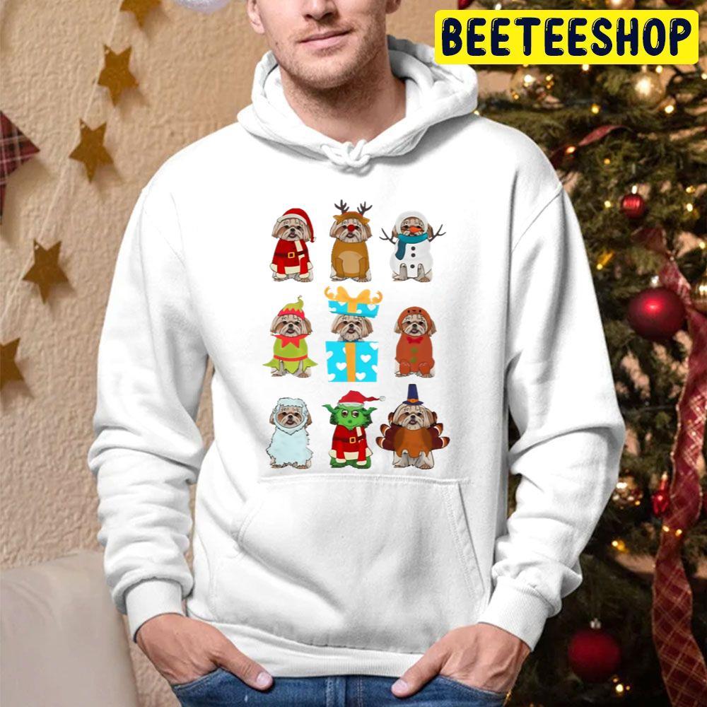 Shih Tzu Christmas Beeteeshop Trending Unisex Hoodie