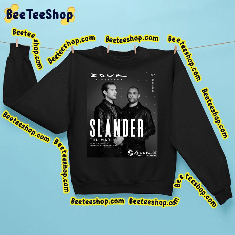 Slander Las Vegas Tour 16 March 2023 Beeteeshop Trending Unisex Sweatshirt