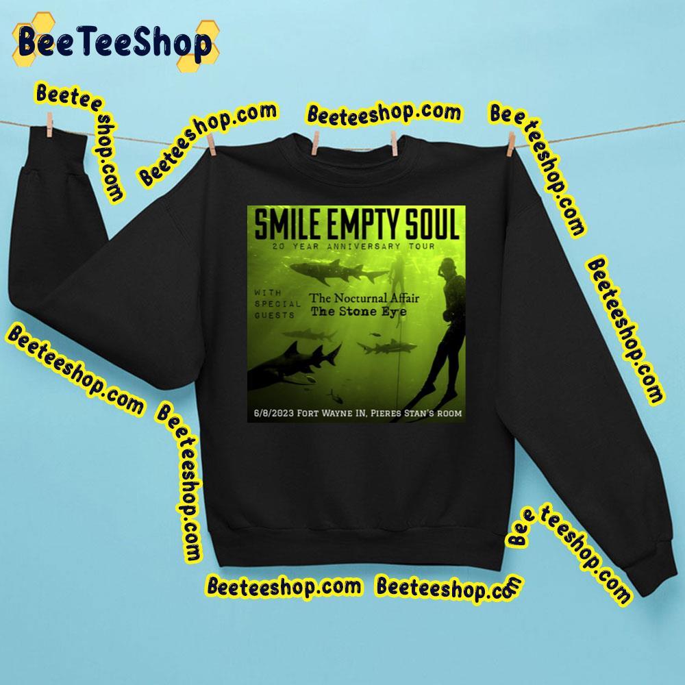 Smile Empty Soul 20 Year Anniversary Tour 2023 Fort Wayne Beeteeshop Trending Unisex Sweatshirt