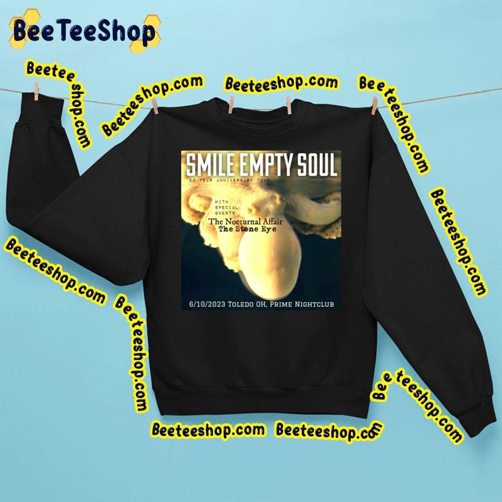 Smile Empty Soul 20 Year Anniversary Tour 2023 Toledo Oh Beeteeshop Trending Unisex Sweatshirt