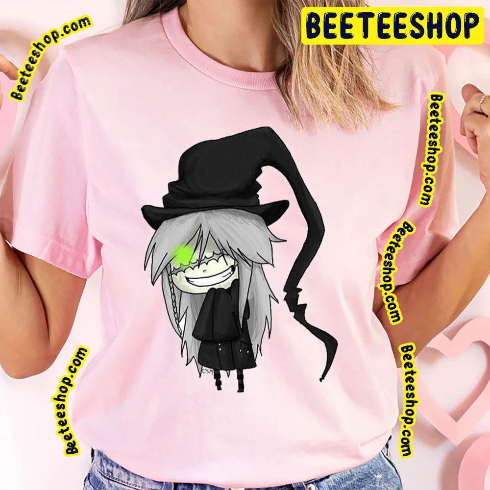 Smile Shinigami Undertaker Riddle Beeteeshop Trending Unisex T-Shirt