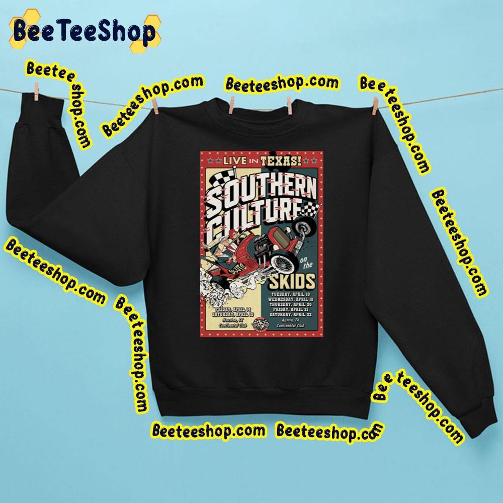 Southern Culture On The Skids Tour April 2023 Live In Texas Beeteeshop Trending Unisex Sweatshirt