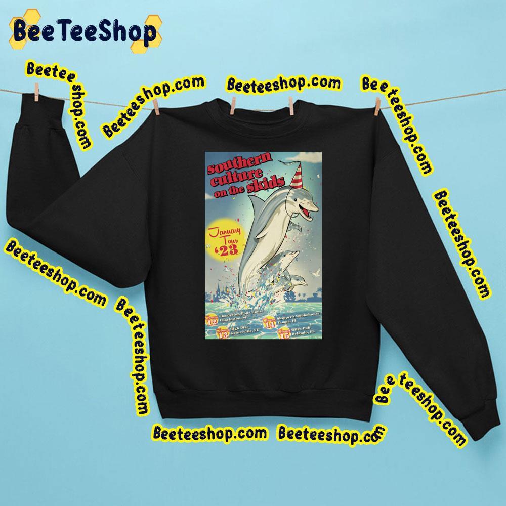 Southern Culture On The Skids Tour January 2023 Beeteeshop Trending Unisex Sweatshirt