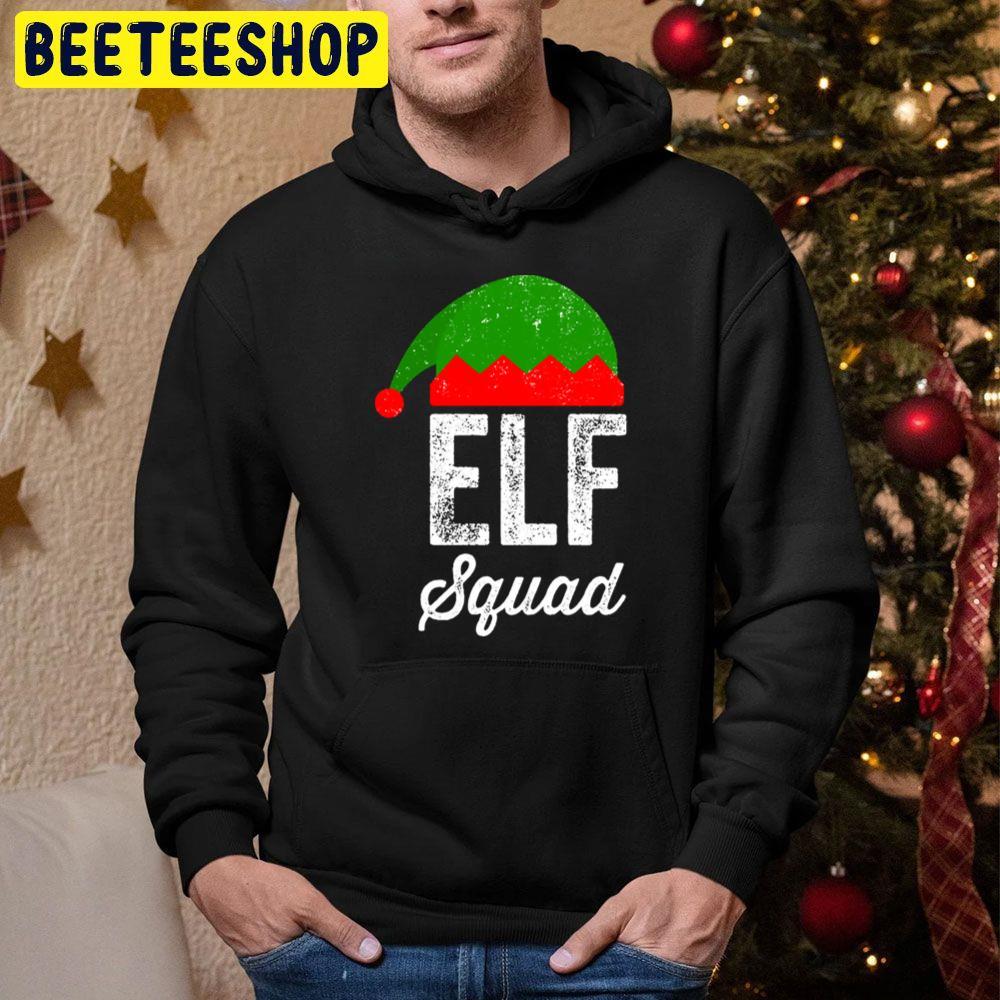 Squad Elf Christmas Beeteeshop Trending Unisex Hoodie