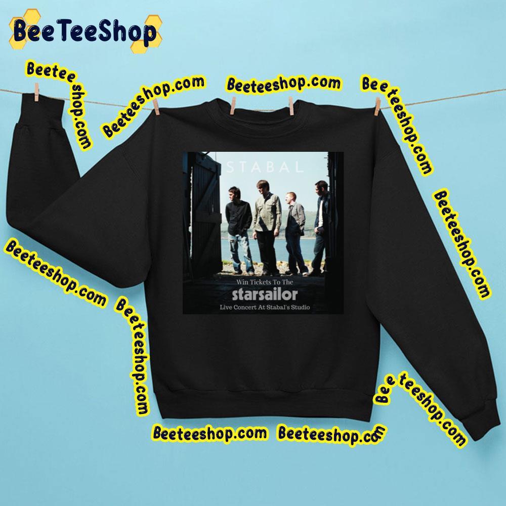 Starsailor Concert 2023 Stabals Studio Beeteeshop Trending Unisex Sweatshirt