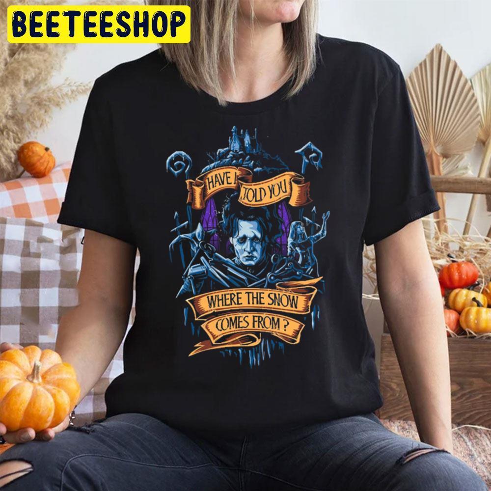 Story About Snow Edward Scissorhands Halloween Beeteeshop Trending Unisex T-Shirt