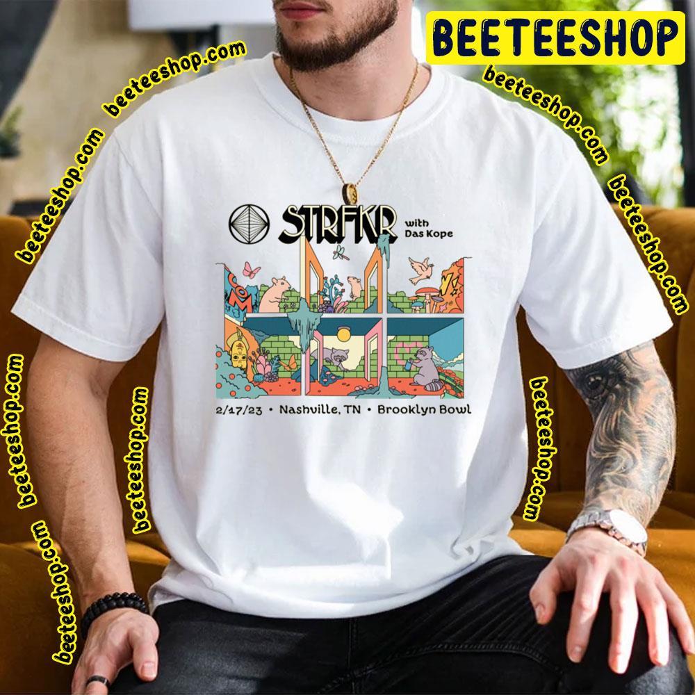 Strfkr Feb 2023 Tour Dates Beeteeshop Trending Unisex T-Shirt