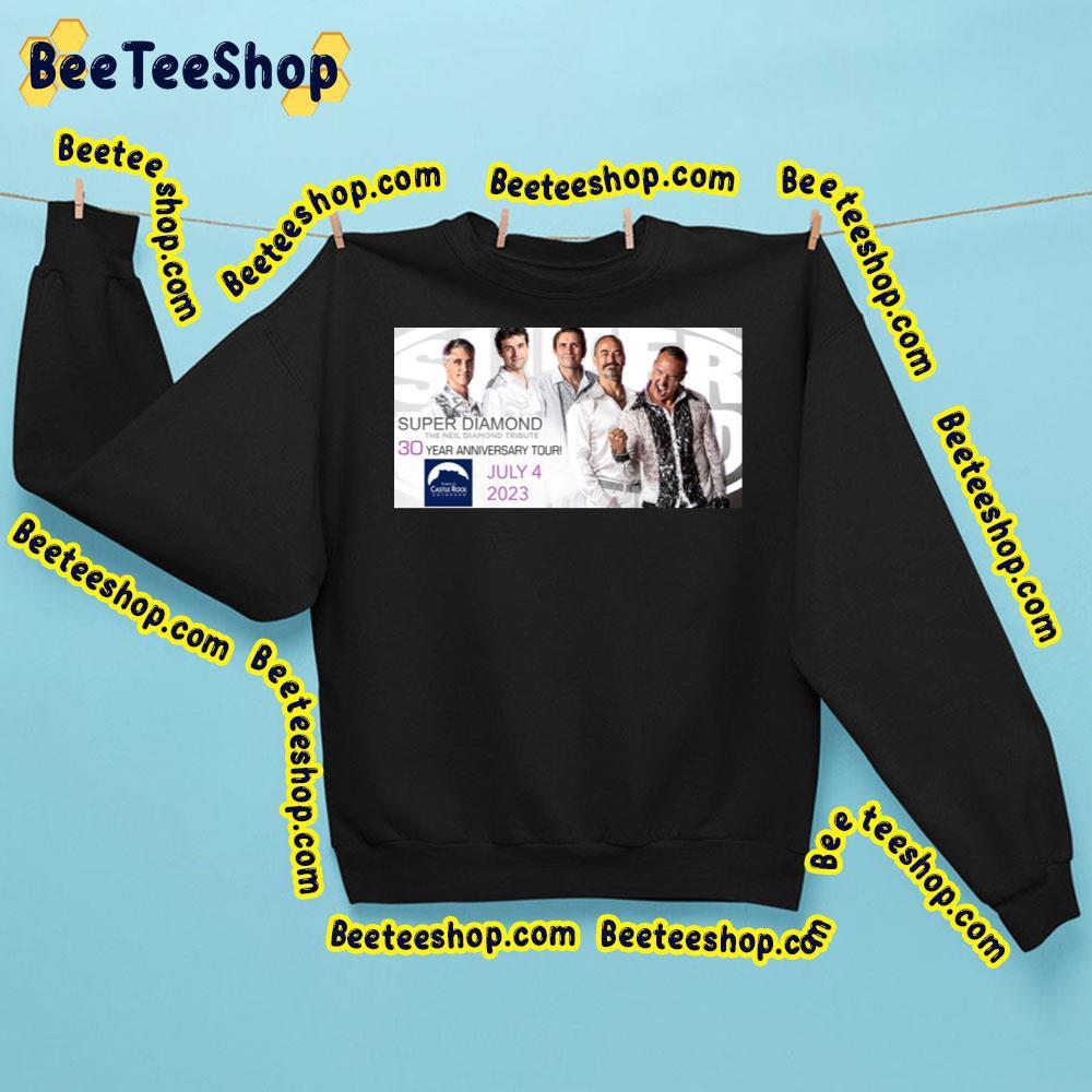 Super Diamond 30 Year Anniversary Tour 2023 Beeteeshop Trending Unisex Sweatshirt