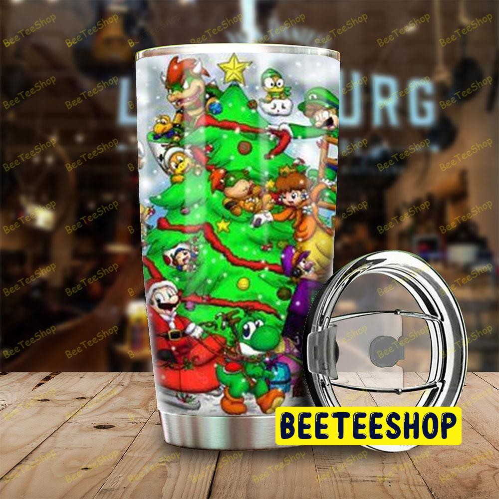 Super Mario Christmas 05 Trending Tumbler