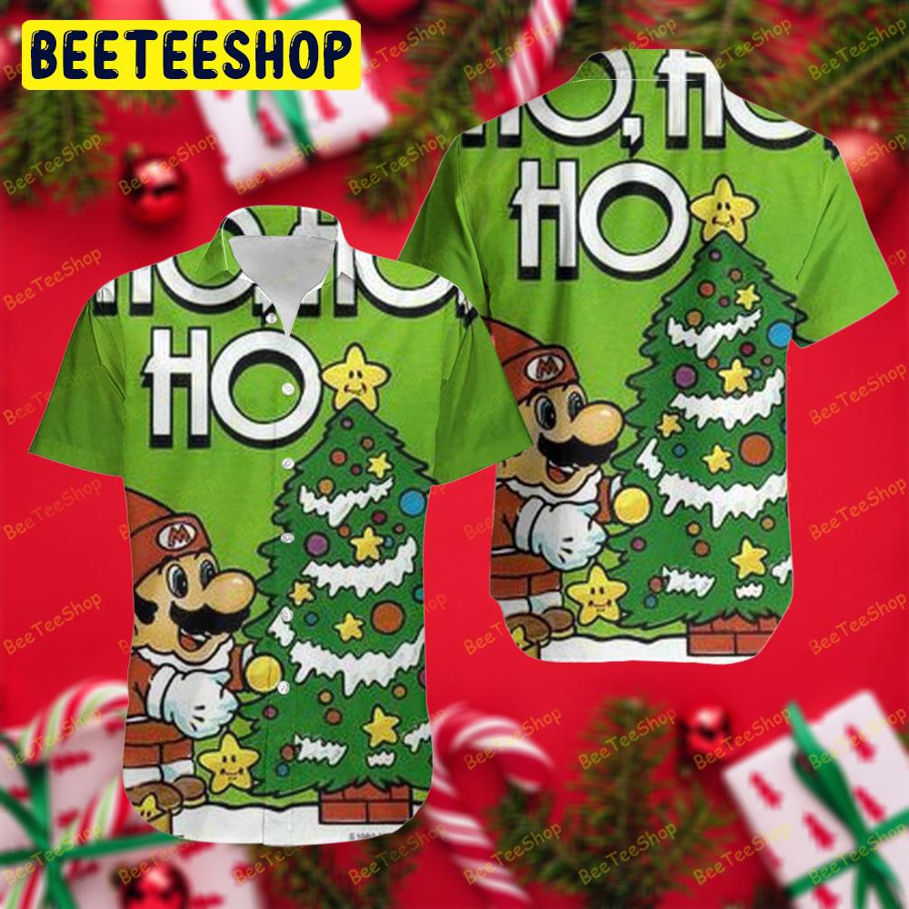 Super Mario Christmas 14 Trending Hawaii Shirt