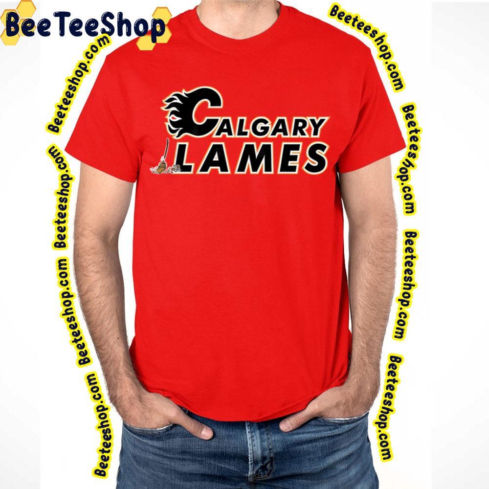 Swept Calgary Flames Hockey Unisex T-Shirt