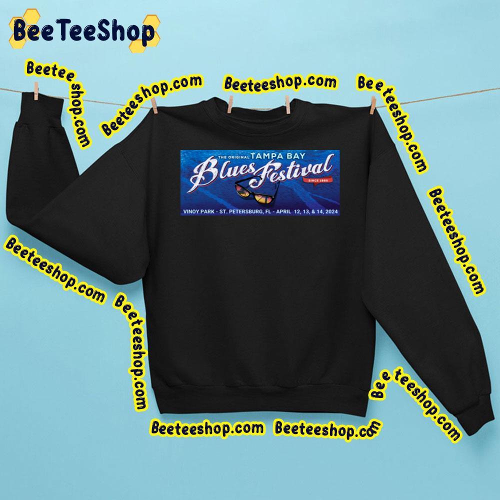 Tampa Bay Blues Festival 2024 Beeteeshop Trending Unisex Sweatshirt