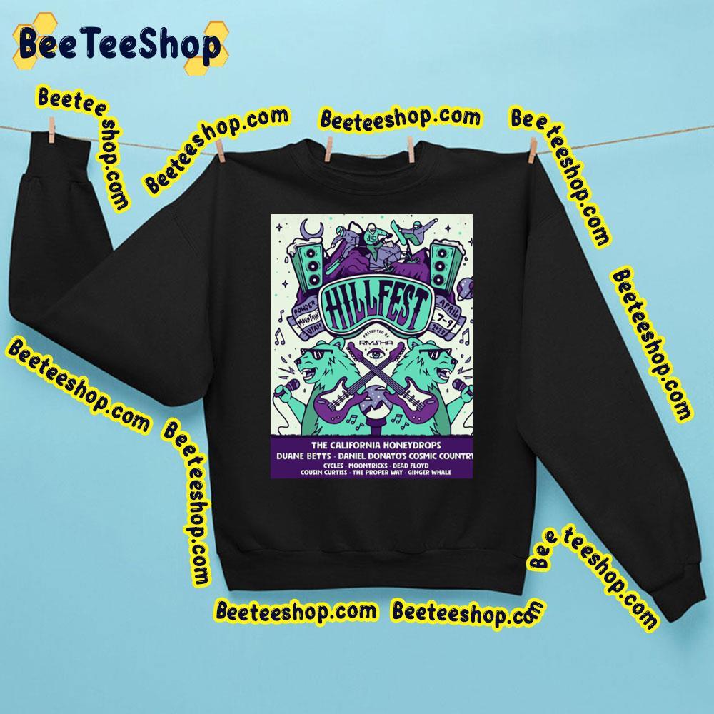 The California Honeydrops Hiil Fest 2023 Beeteeshop Trending Unisex Sweatshirt