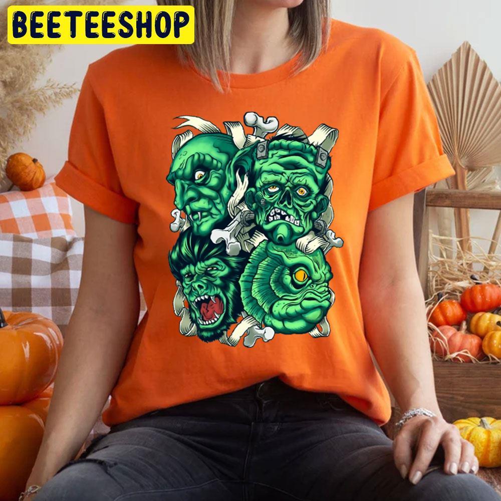 The Horrific Four Halloween Beeteeshop Trending Unisex T-Shirt