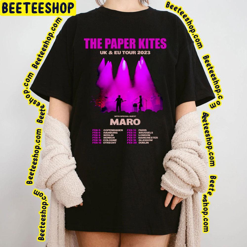 The Paper Kites Uk Eu Tour 2023 Beeteeshop Trending Unisex T-Shirt