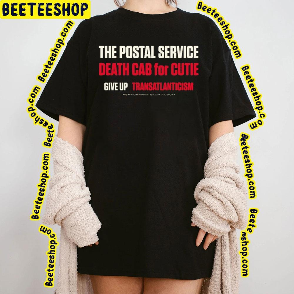 The Postal Service Death Cab Foe Cutie 20 Anni Tour Beeteeshop Trending Unisex T-Shirt