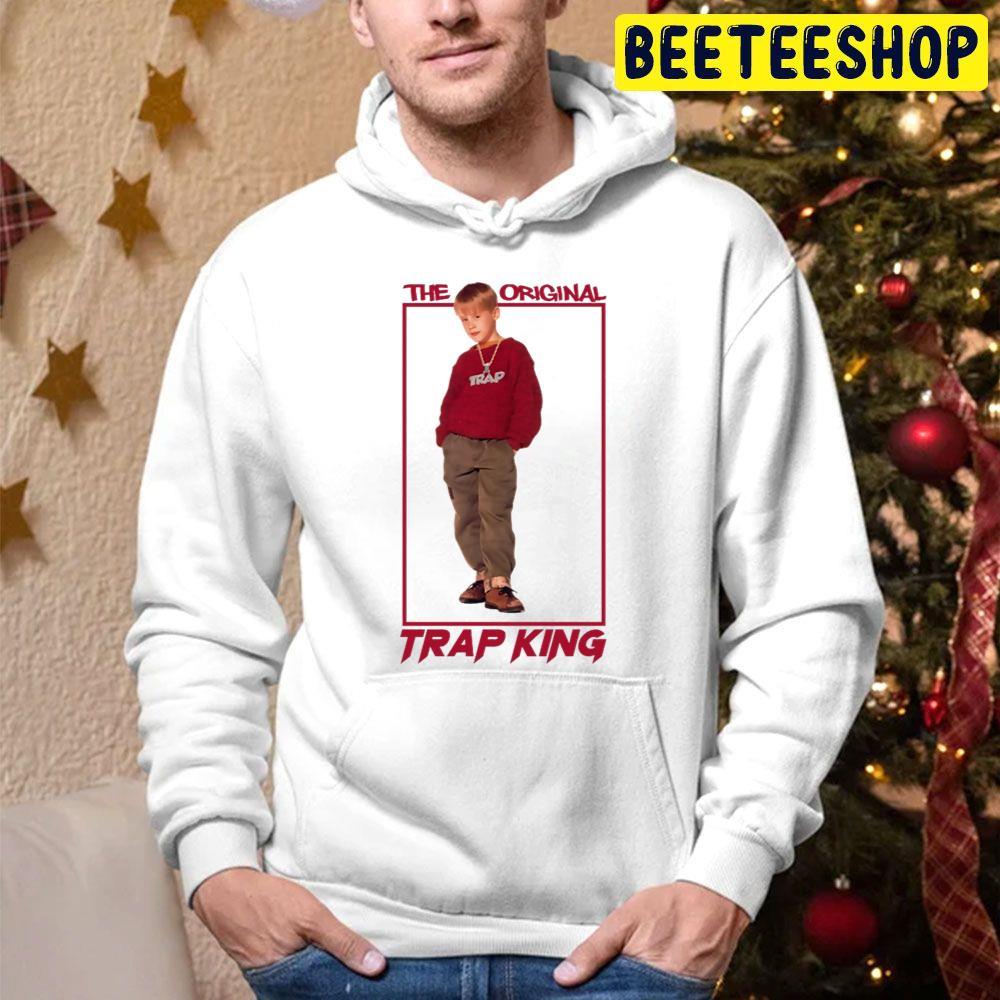 Trap King Home Alone Christmas Beeteeshop Trending Unisex Hoodie