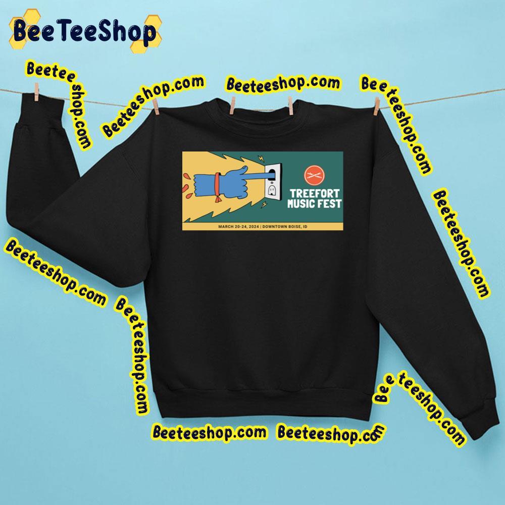 Treefort Music Festival 2024 Beeteeshop Trending Unisex Sweatshirt