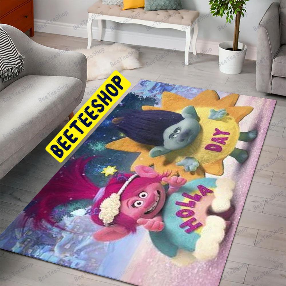 Trolls Holiday 05 Trending Rug Rectangle