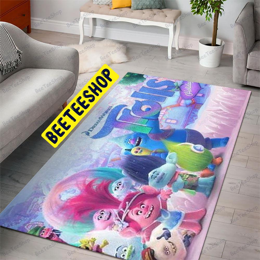 Trolls Holiday 10 Trending Rug Rectangle