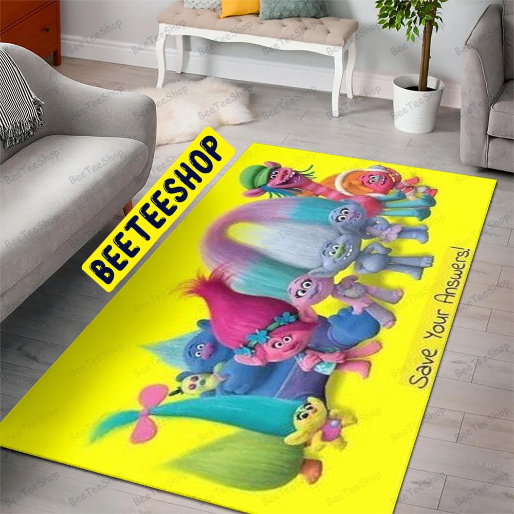 Trolls Holiday 13 Trending Rug Rectangle