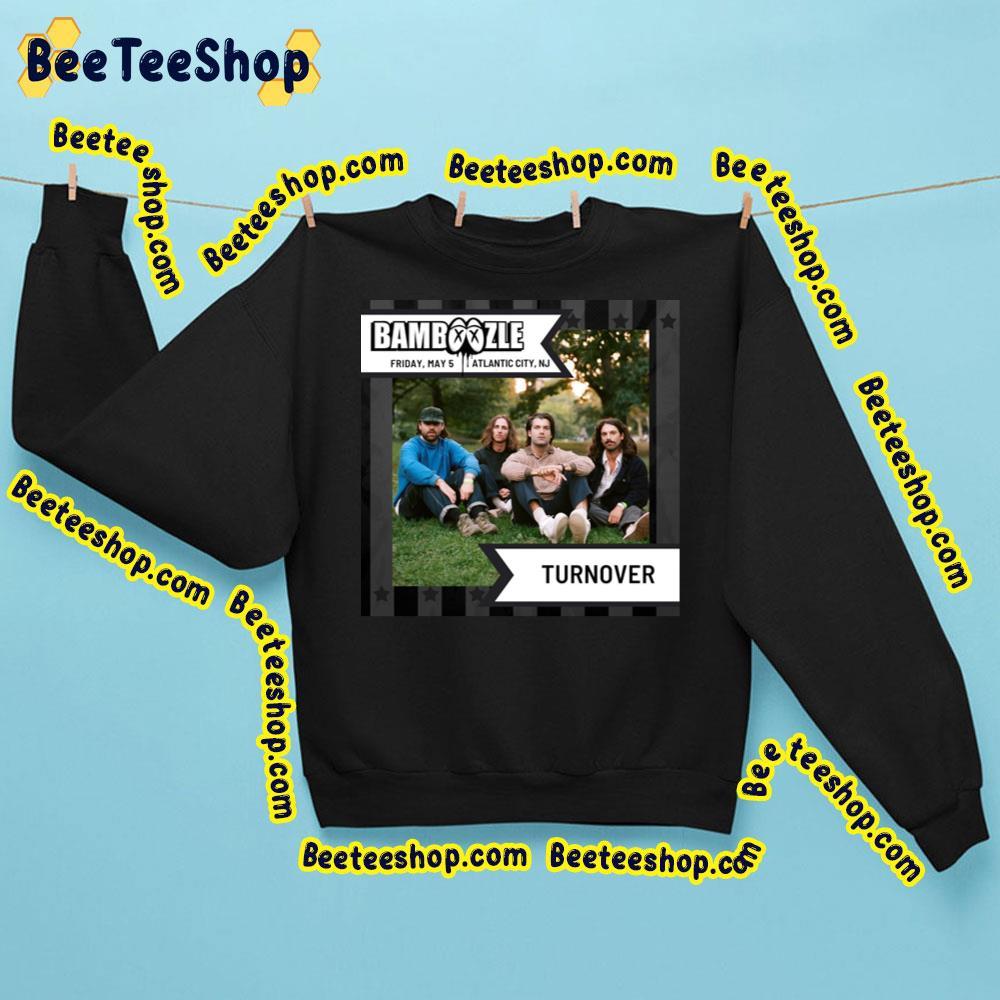 Turnover Tour 5 May 2023 Atlantic City Beeteeshop Trending Unisex Sweatshirt