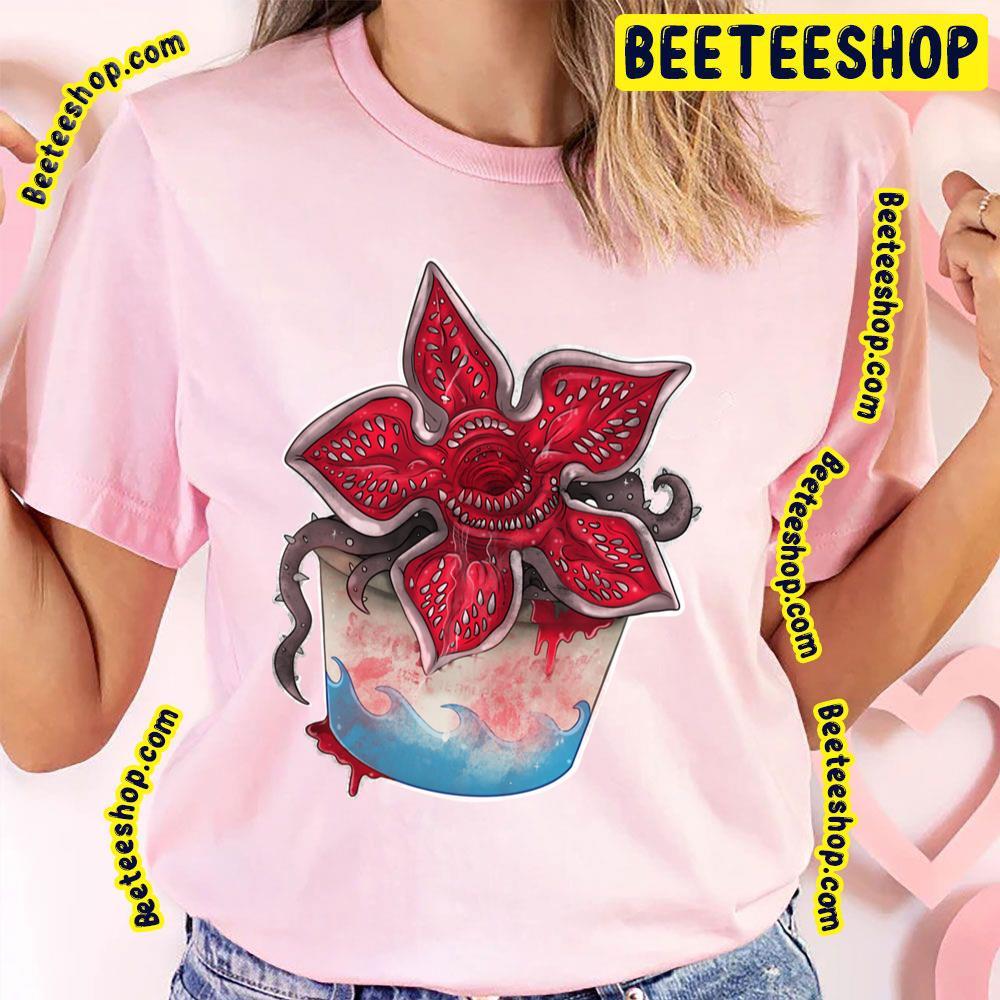 Upside Down Scoop Demodog Stranger Things Beeteeshop Trending Unisex T-Shirt