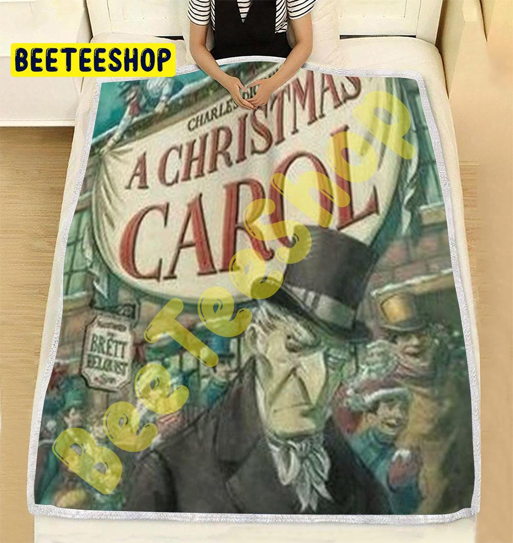 Vintage 80’s Scrooge A Christmas Carol Trending Blanket